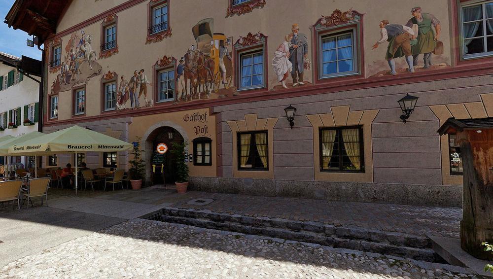 Post-Hotel Mittenwald Kültér fotó